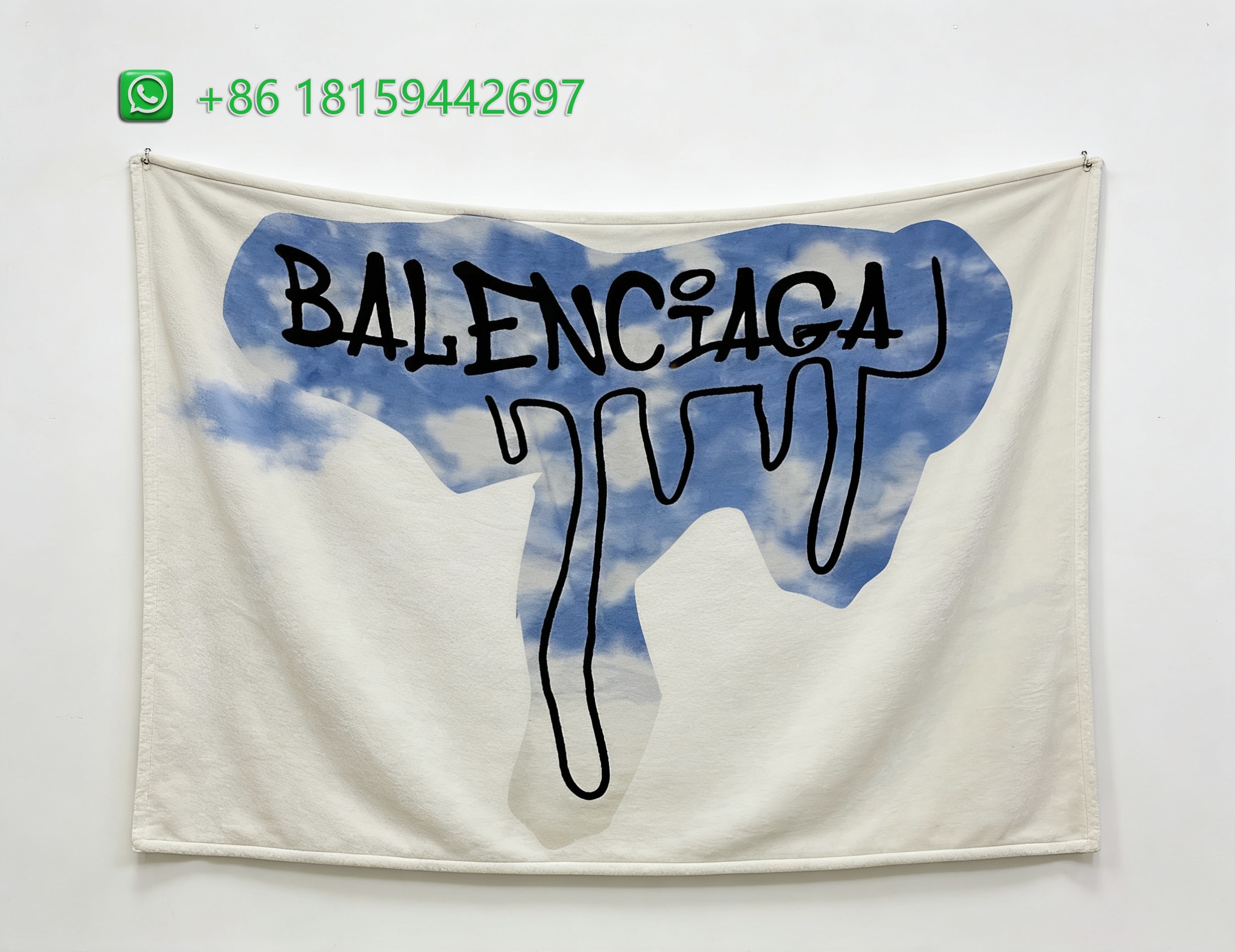 Balenciaga Throw Blankets